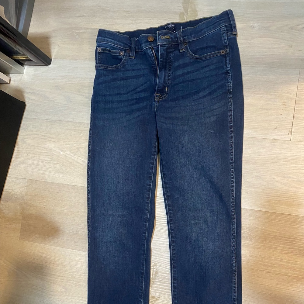 J. Crew High Rise Vintage Straight Jean
